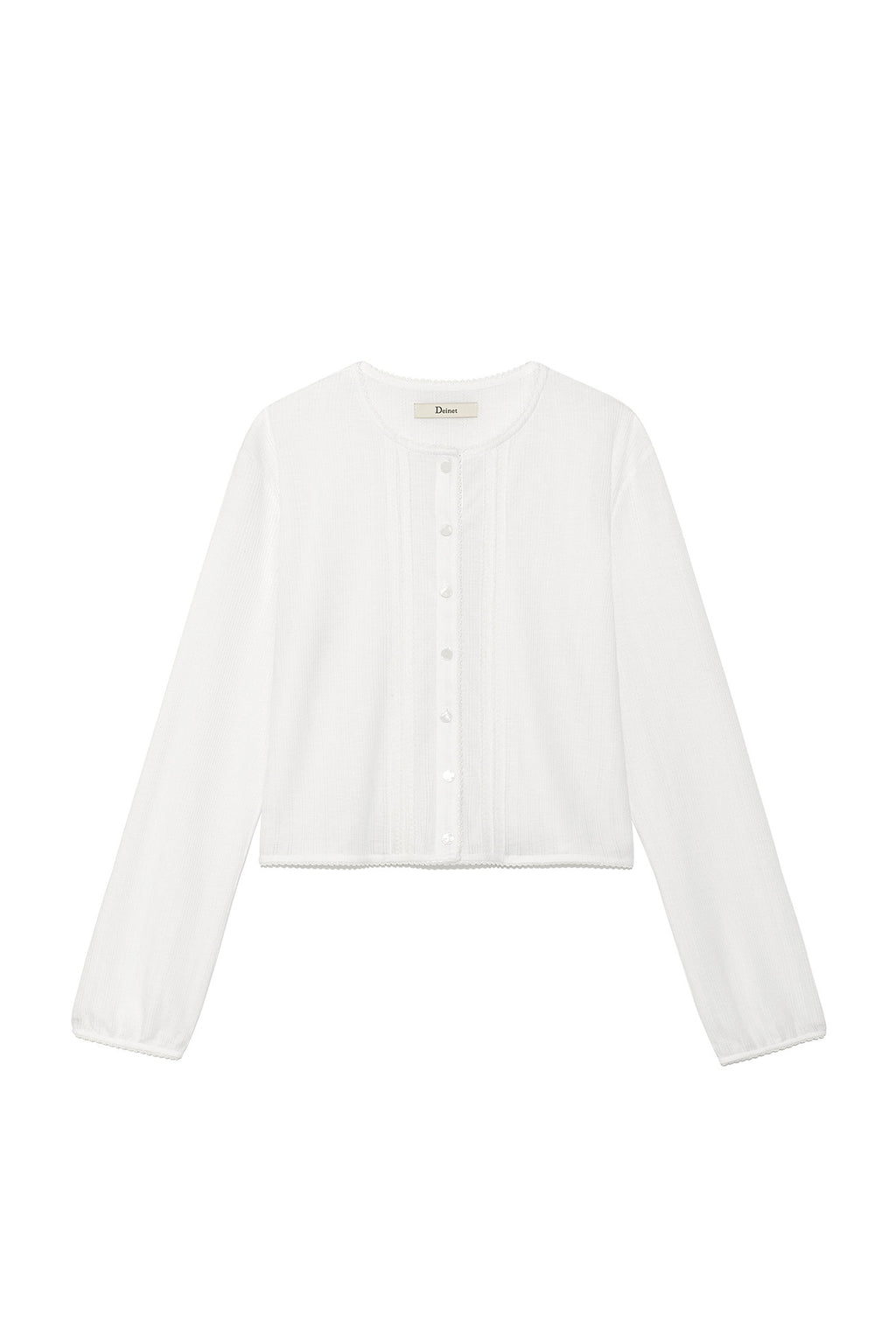 Deinet - [yoon Soap X Deinet] Lace Cardigan (White) product image 1 | TRAB K-Fashion Australia