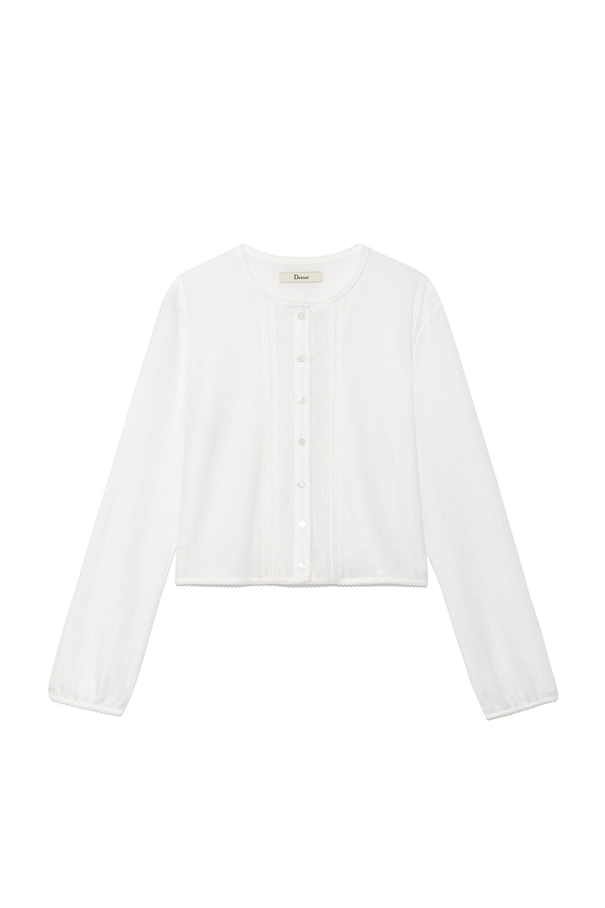 Deinet - [yoon Soap X Deinet] Lace Cardigan (White) product image 1 | TRAB K-Fashion Australia