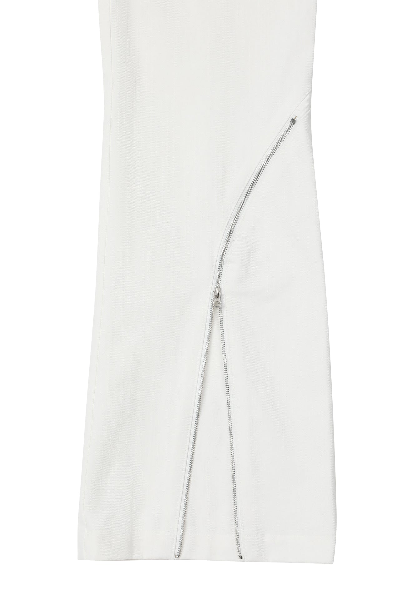 Deinet - Zipper Bootscut Cargo Pants (White) product image 14 | TRAB K-Fashion Australia