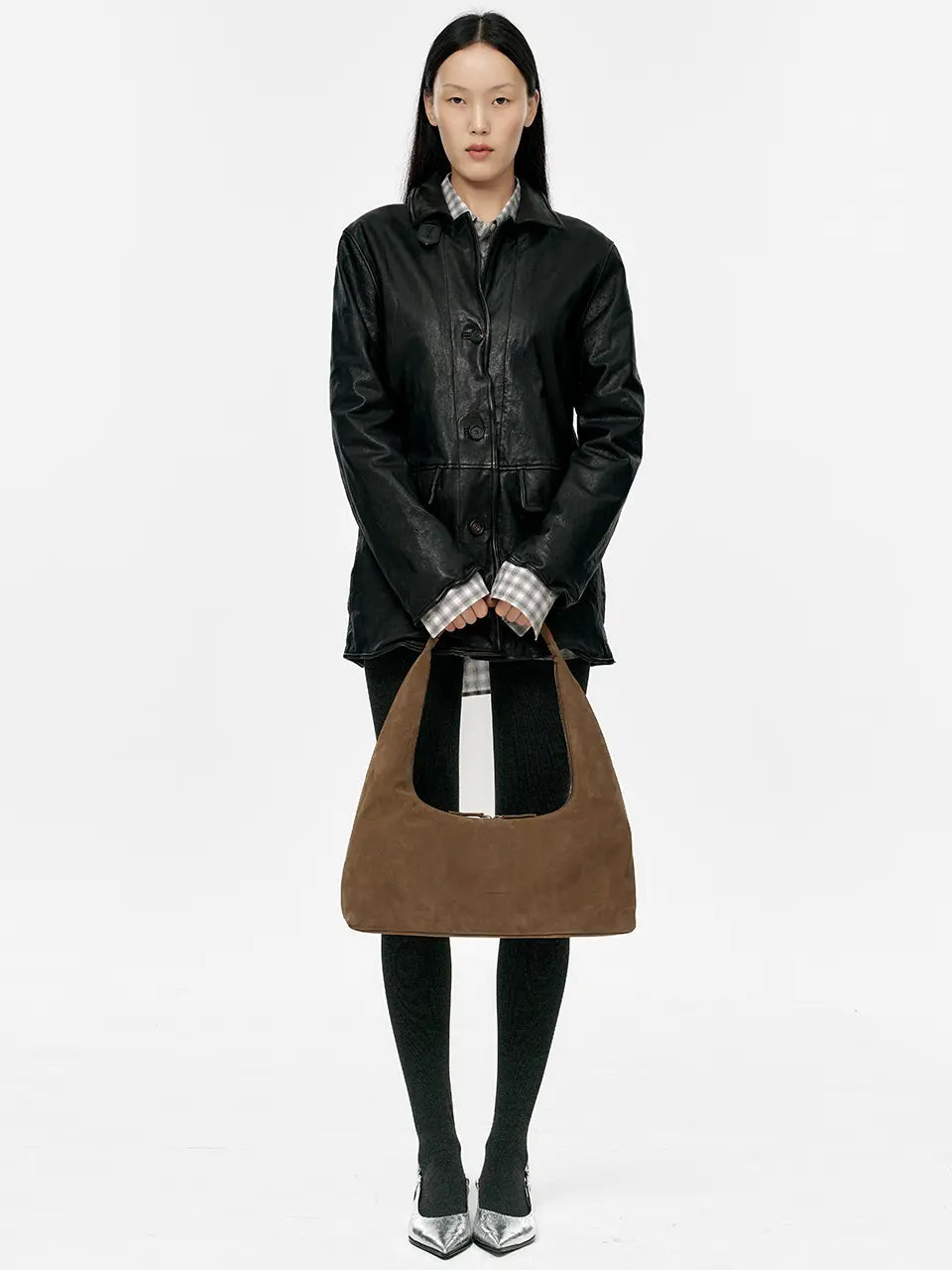 Marge Sherwood - Hobo Large (Cappuccino Suede) product image 3 | TRAB K-Fashion Australia