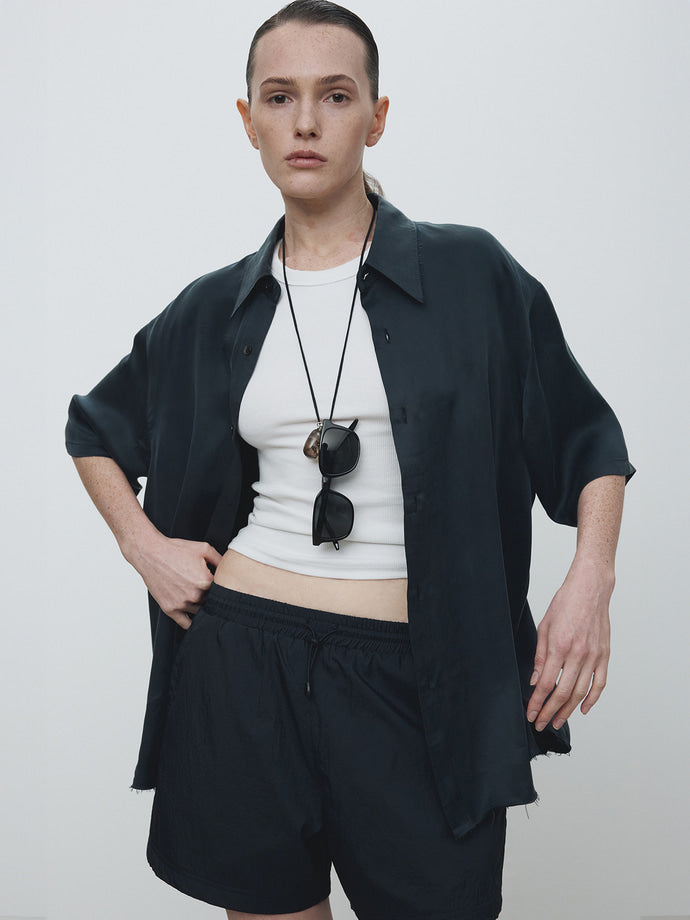 Tonywack - Drawstring Tech Shorts (Dark Navy) product image 3 | TRAB K-Fashion Australia