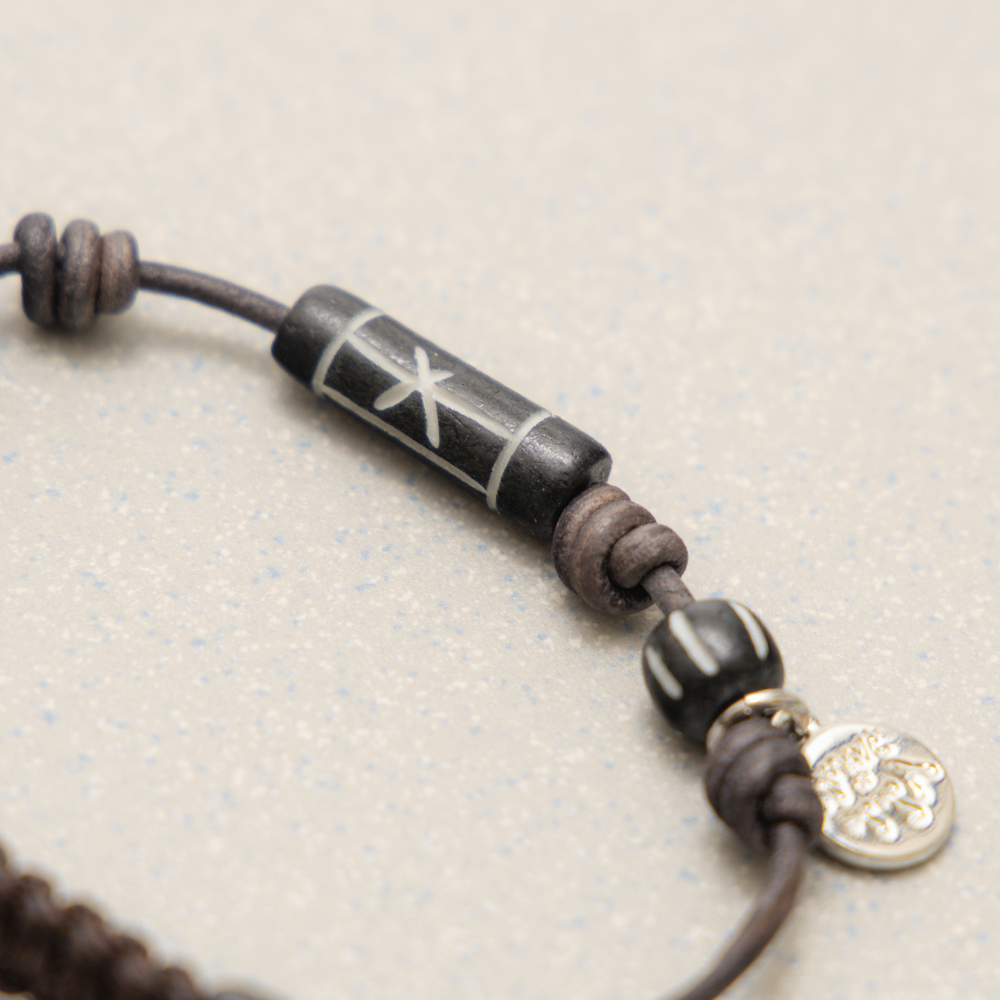 Towtow Archive - Praying Bracelet (Black) product image 2 | TRAB K-Fashion Australia
