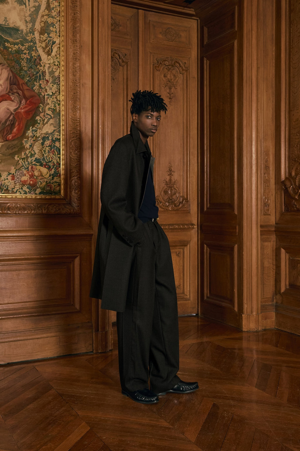 STU - Crease Mac Coat (Brown) product image 5 | TRAB K-Fashion Australia