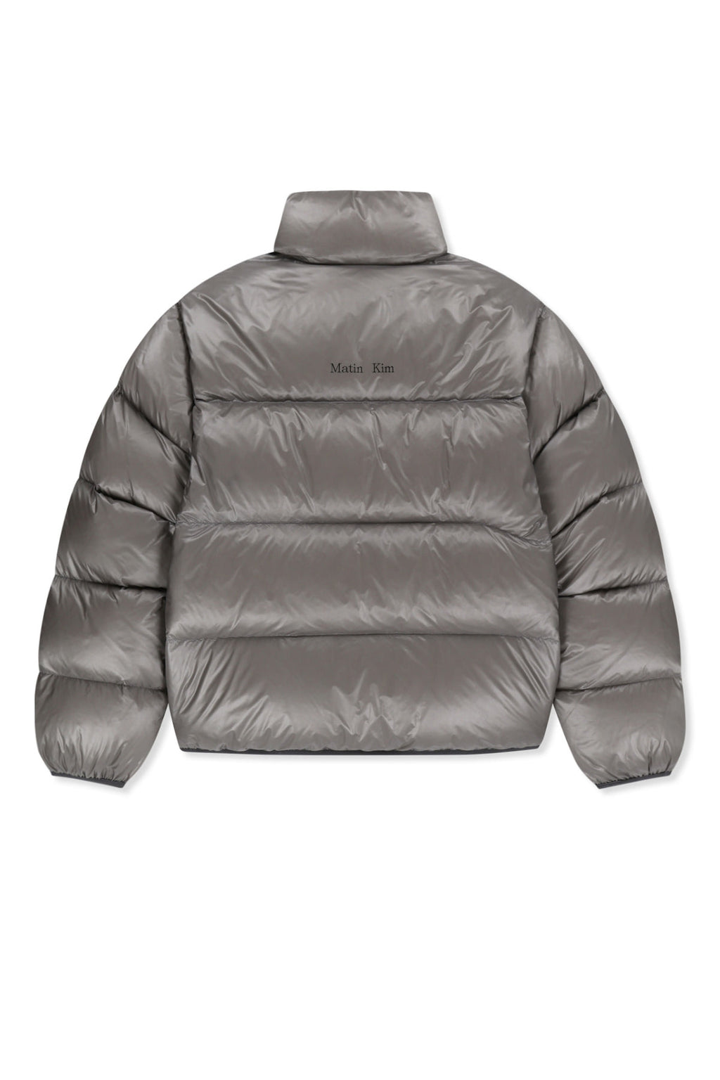 Matin Kim - Icon Logo Down Jumper (Light Grey) product image 2 | TRAB K-Fashion Australia