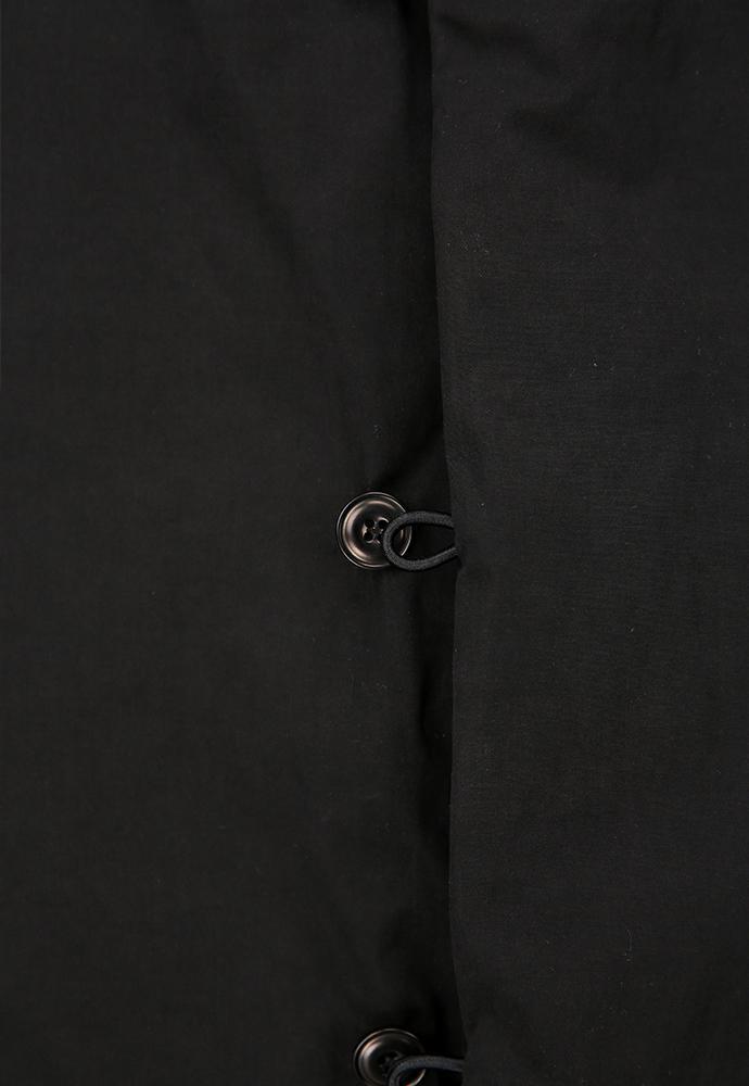 Art if acts - Shawl Collar Down Vest (Black) product image 13 | TRAB K-Fashion Australia