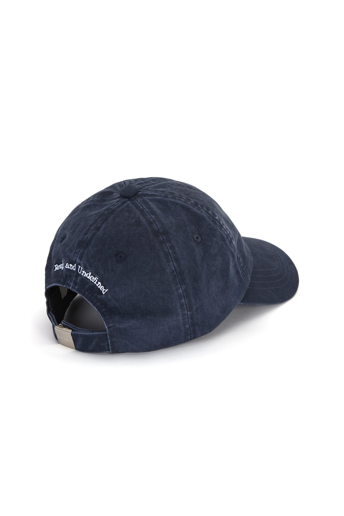 Matin Kim - Matin Mini Logo Ball Cap (Navy) product image 3 | TRAB K-Fashion Australia