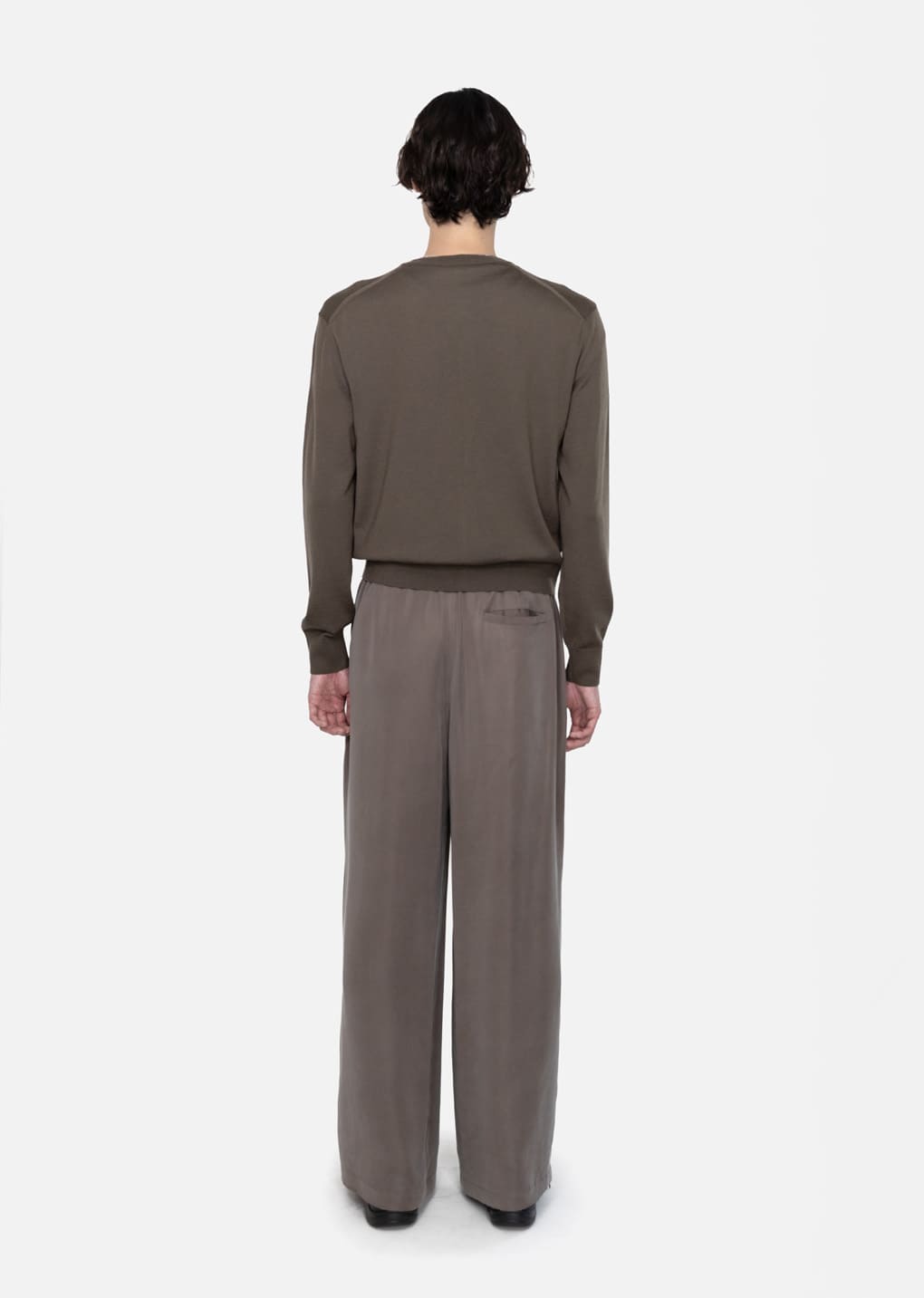 Amomento - Men's Wool Cardigan (Brown) product image 4 | TRAB K-Fashion Australia