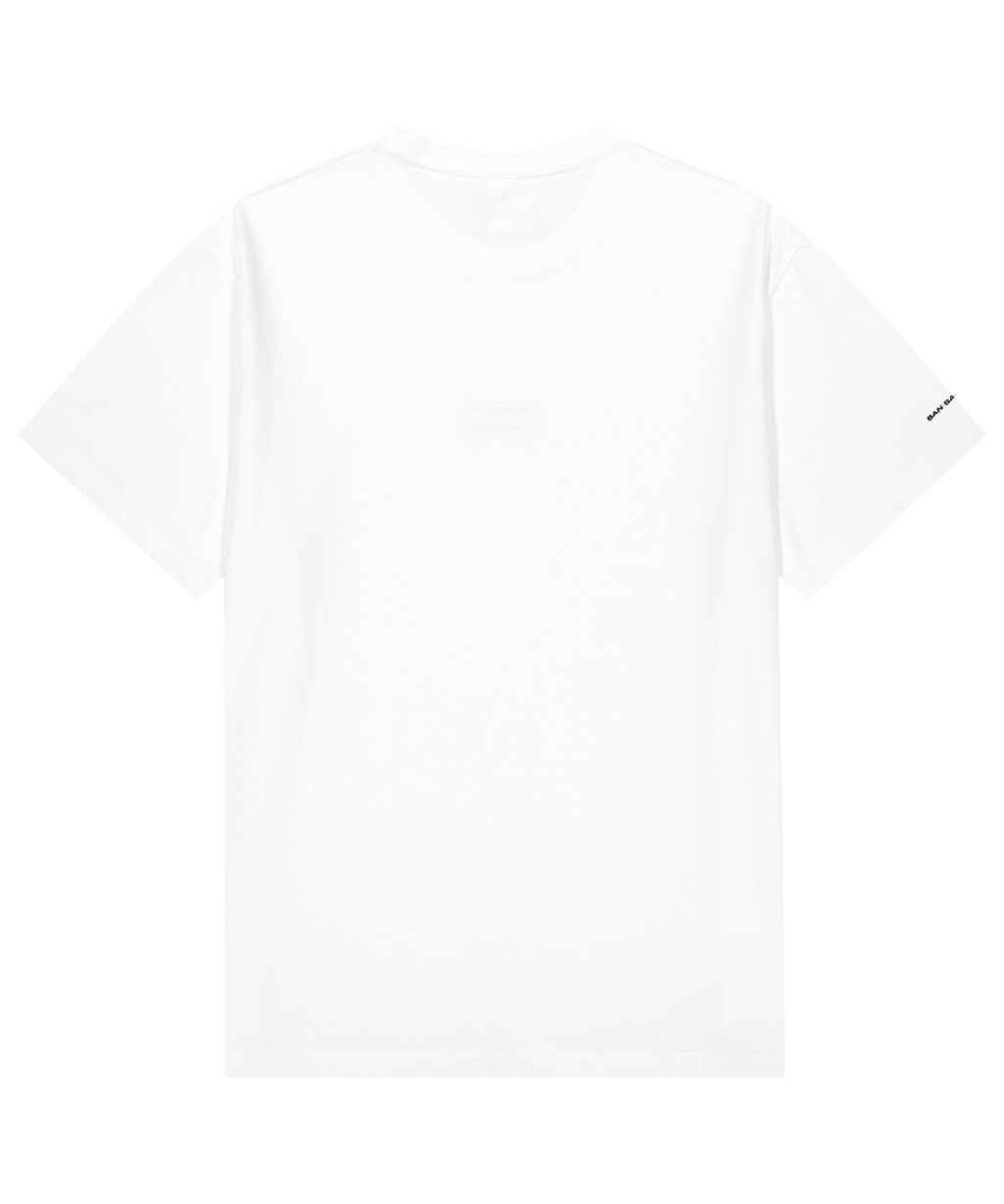 San San Gear - San San Oasis Logo T-Shirt (White) product image 2 | TRAB K-Fashion Australia