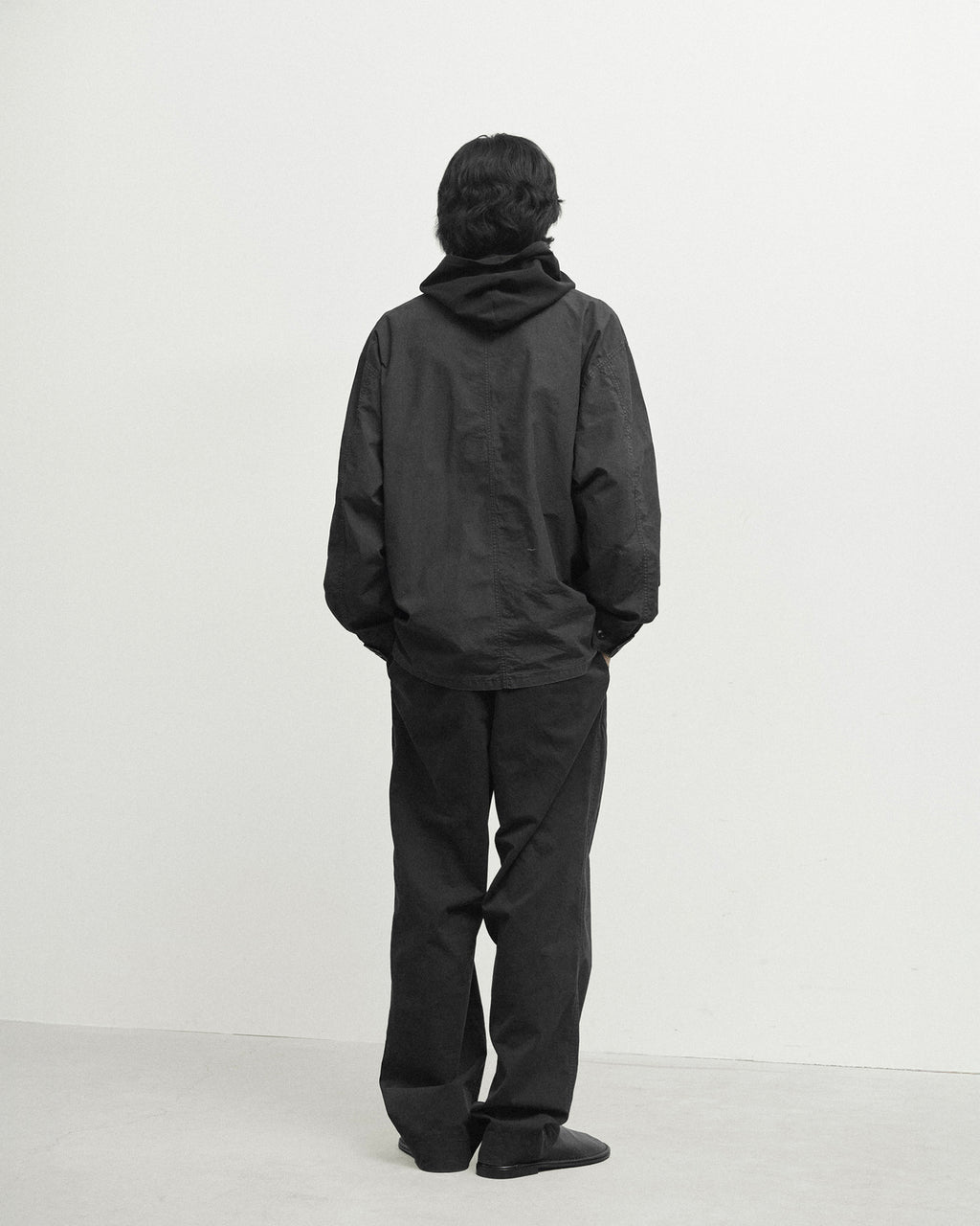 Brownyard - Washed Bdu Jacket (Black) product image 4 | TRAB K-Fashion Australia