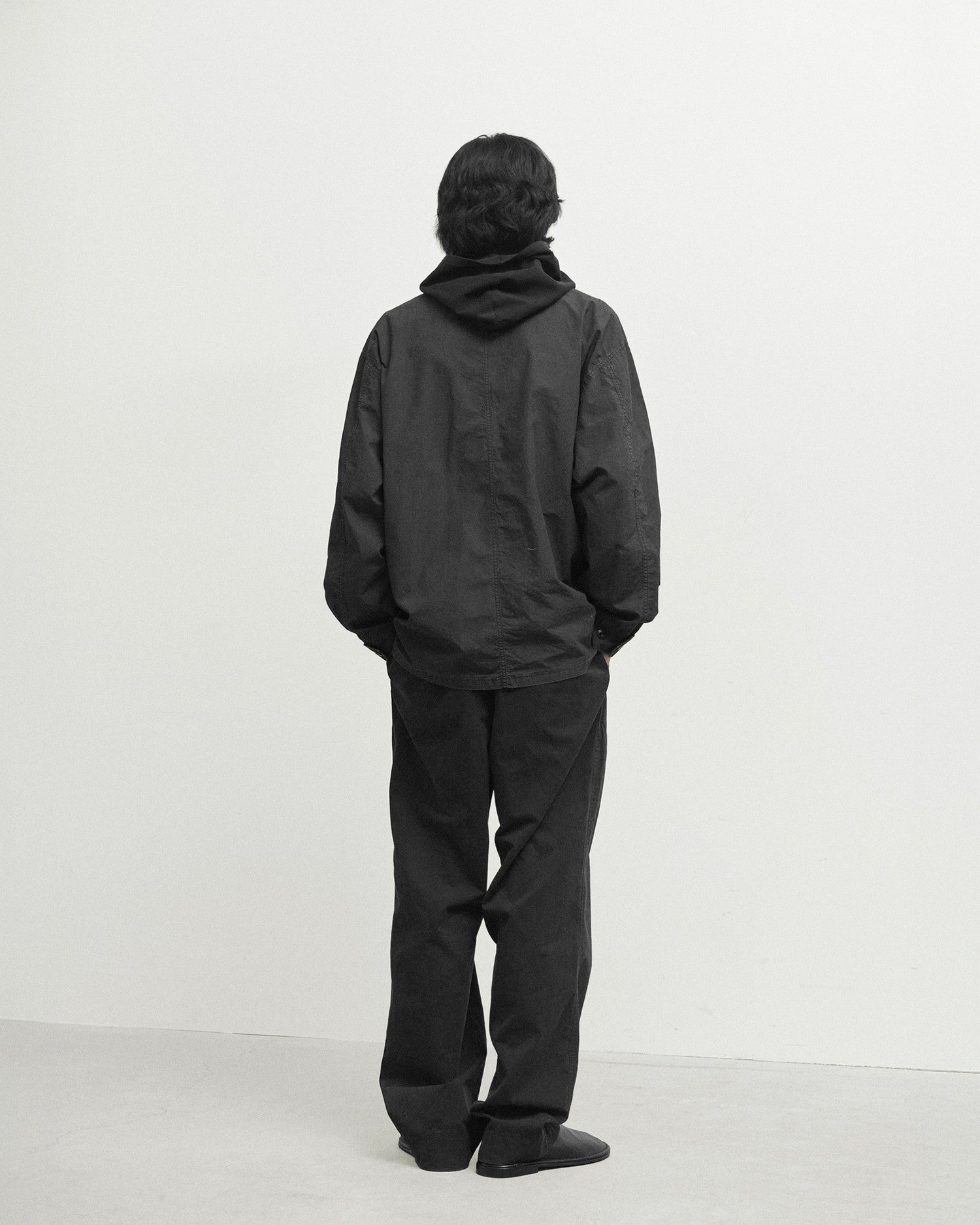 Brownyard - Washed Bdu Jacket (Black) product image 4 | TRAB K-Fashion Australia