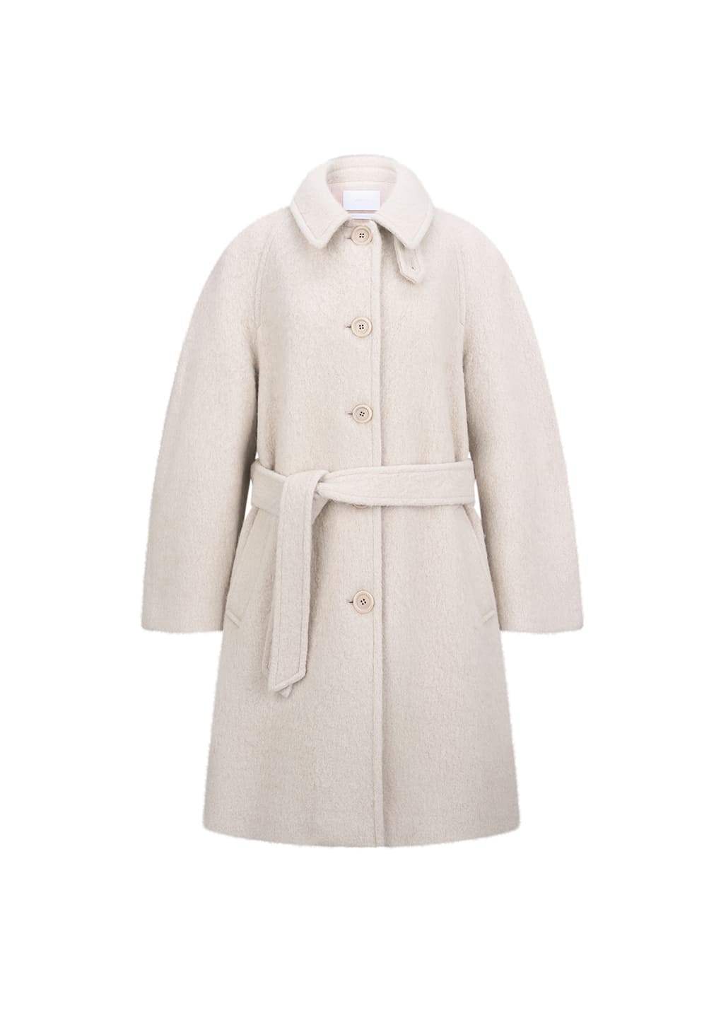Amomento - alpaca raglan coat (Ivory) product image 8 | TRAB K-Fashion Australia