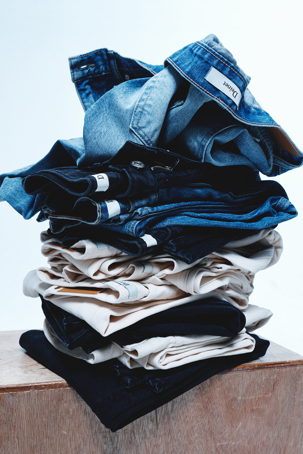 Deinet - Twill Cotton Jeans (Oatmeal) product image 7 | TRAB K-Fashion Australia