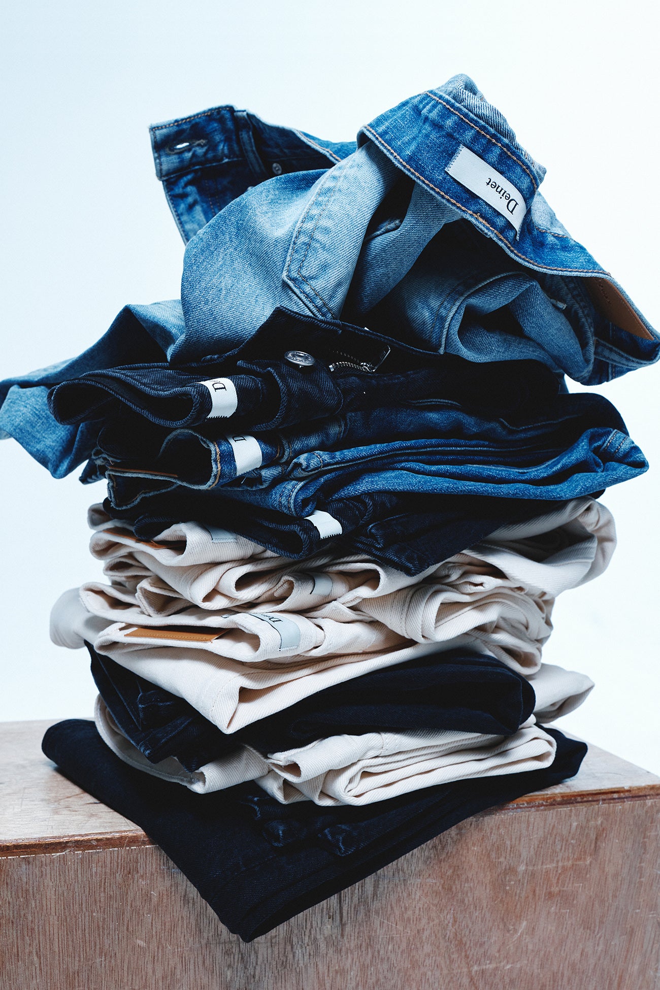 Deinet - Twill Cotton Jeans (Oatmeal) product image 7 | TRAB K-Fashion Australia