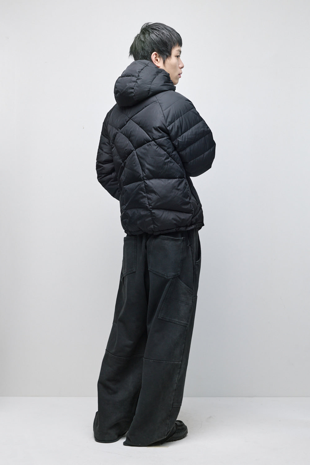 Hatchingroom - Web Goose Down Puffer Jacket (Black) product image 16 | TRAB K-Fashion Australia