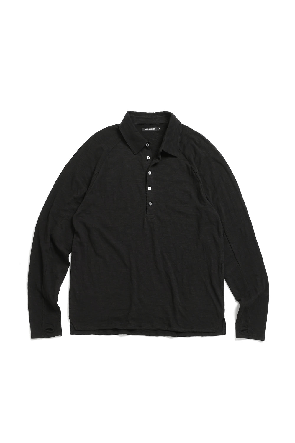 Hatchingroom - Polo Tee (Black) product image 1 | TRAB K-Fashion Australia
