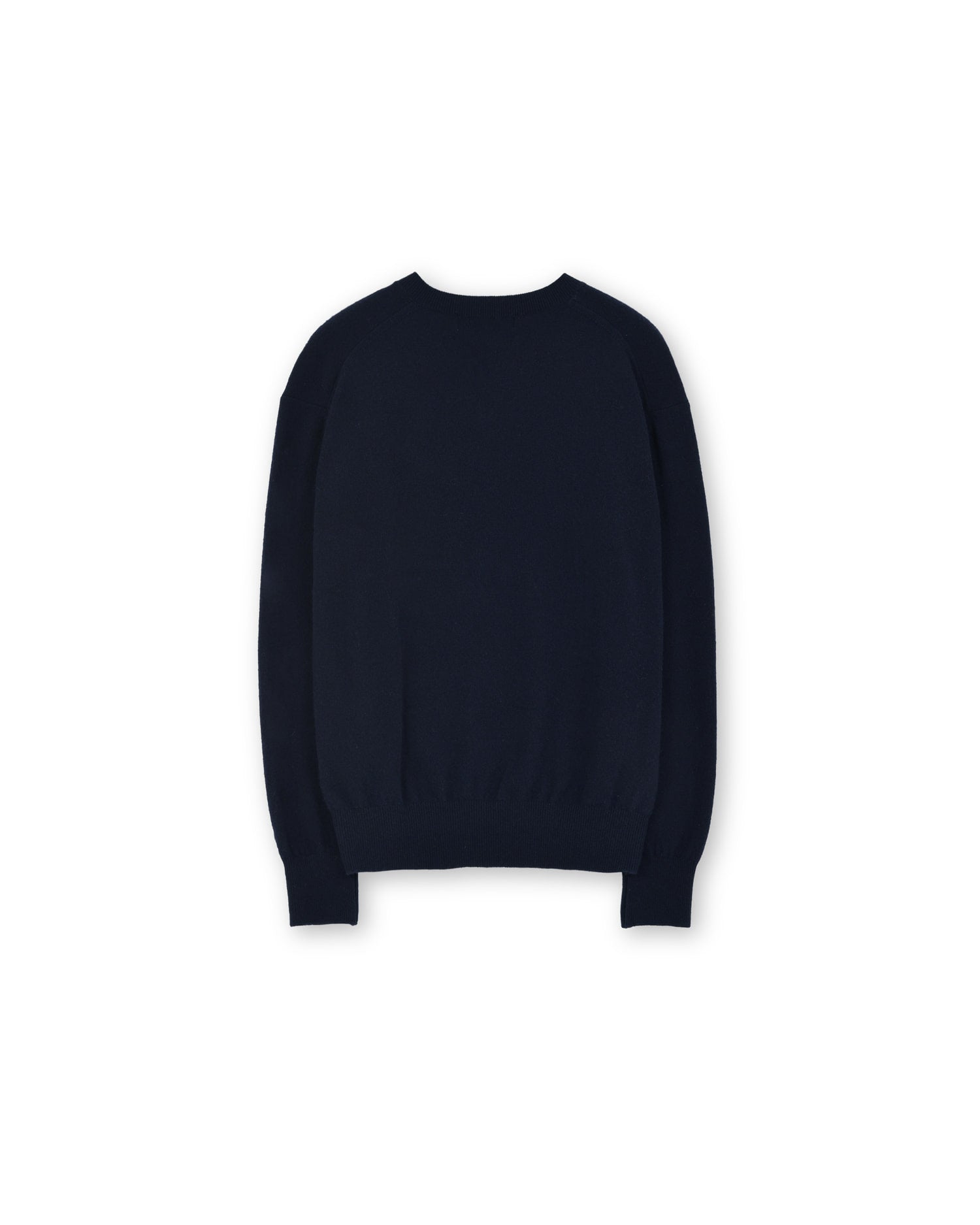 Brownyard - Extra Super Fine V Neck Knit (Dark Navy) product image 6 | TRAB K-Fashion Australia