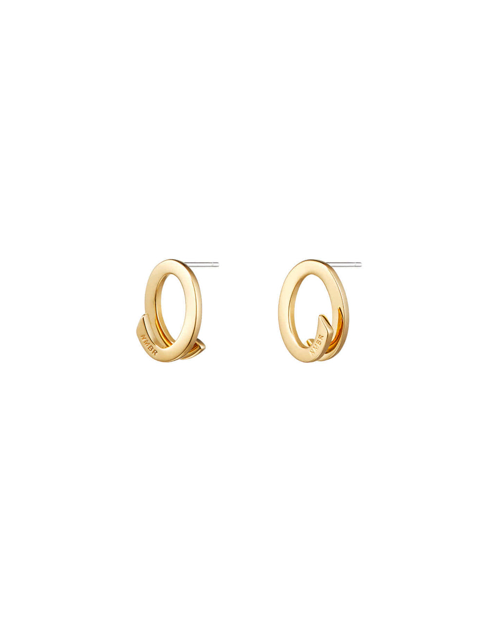 Numbering - Flat Coil Oval Earrings #6116 product image 5 | TRAB K-Fashion Australia