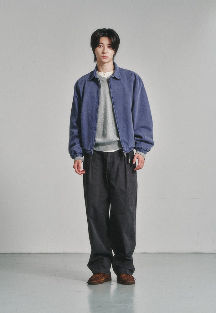 Art if acts - Garment Dyed Swing Jacket (French Blue) product image 1 | TRAB K-Fashion Australia