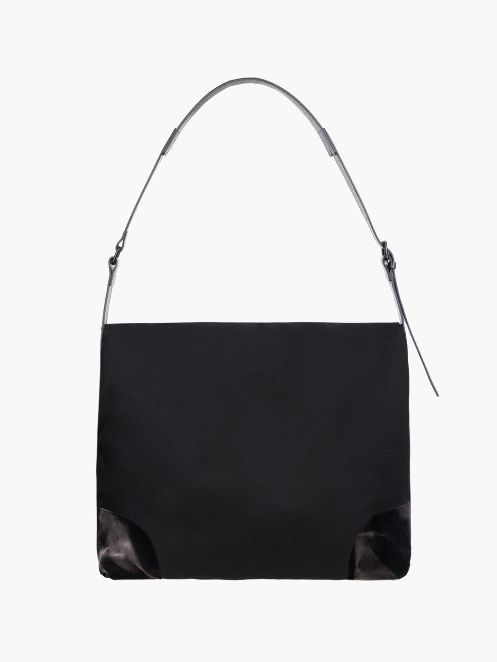 Jiyong Kim - Sun-Bleached Leather Strap Bag (Black) product image 9 | TRAB K-Fashion Australia