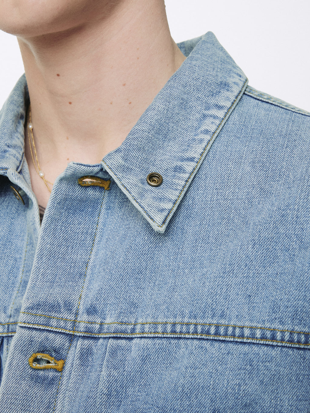 Tonywack - Type-2 Denim Trucker (Light Blue) product image 8 | TRAB K-Fashion Australia
