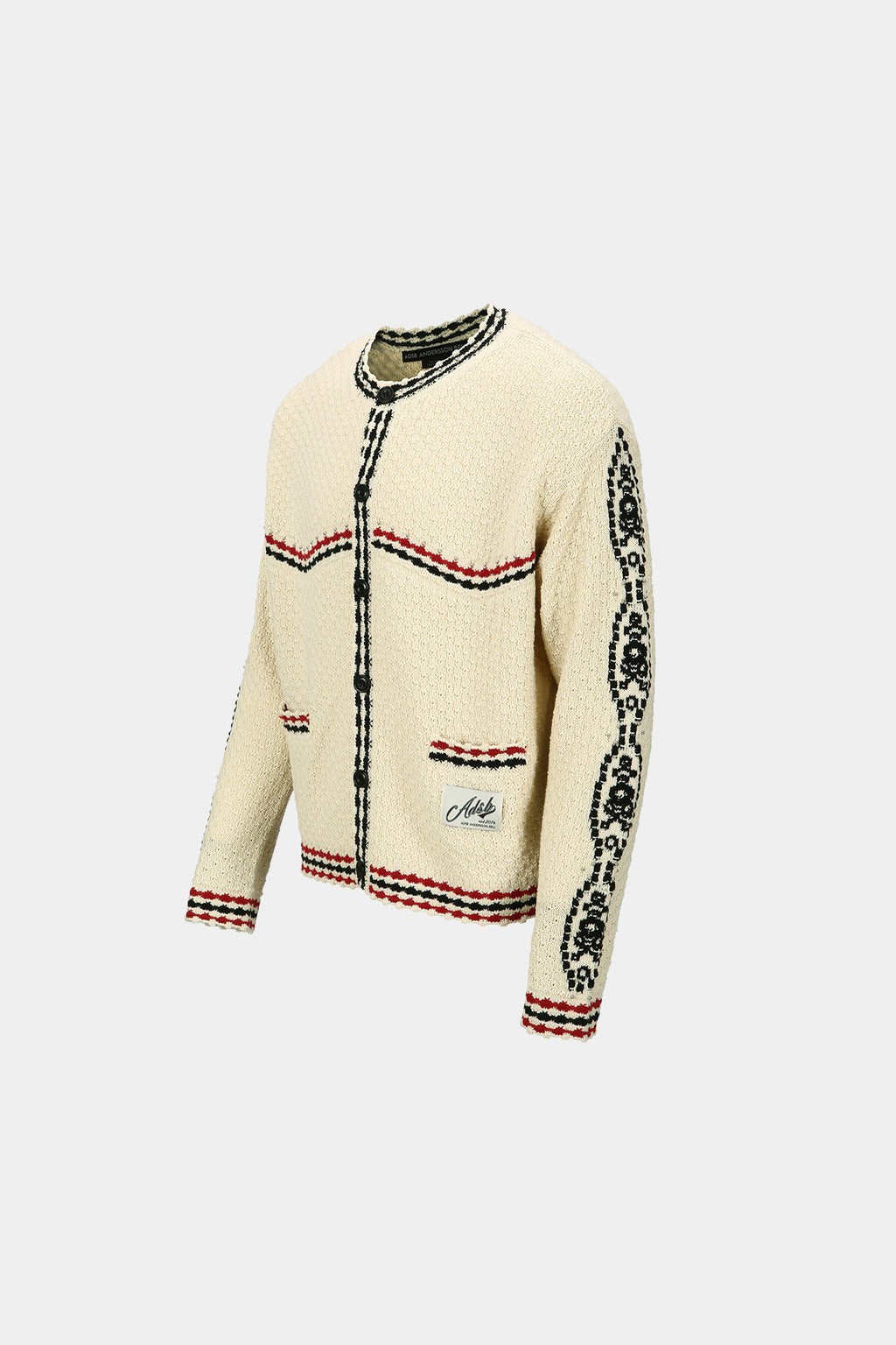 Andersson Bell - Fantasia Round-Neck Cardigan (Ecru) product image 10 | TRAB K-Fashion Australia