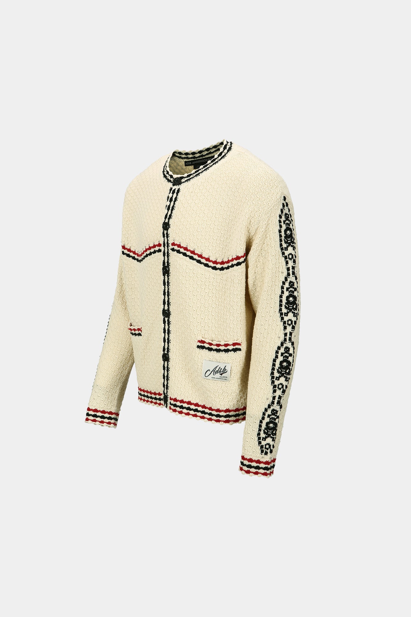 Andersson Bell - Fantasia Round-Neck Cardigan (Ecru) product image 10 | TRAB K-Fashion Australia