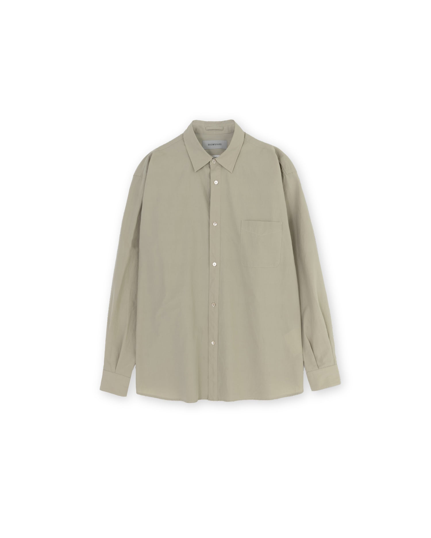 Brownyard - Essential Shirt (Beige) product image 5 | TRAB K-Fashion Australia