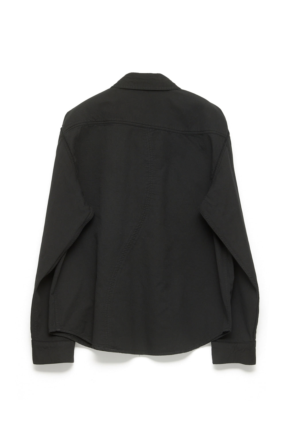 Hatchingroom - Reverse Western Shirt Gauze (Over Dyed Black) product image 7 | TRAB K-Fashion Australia