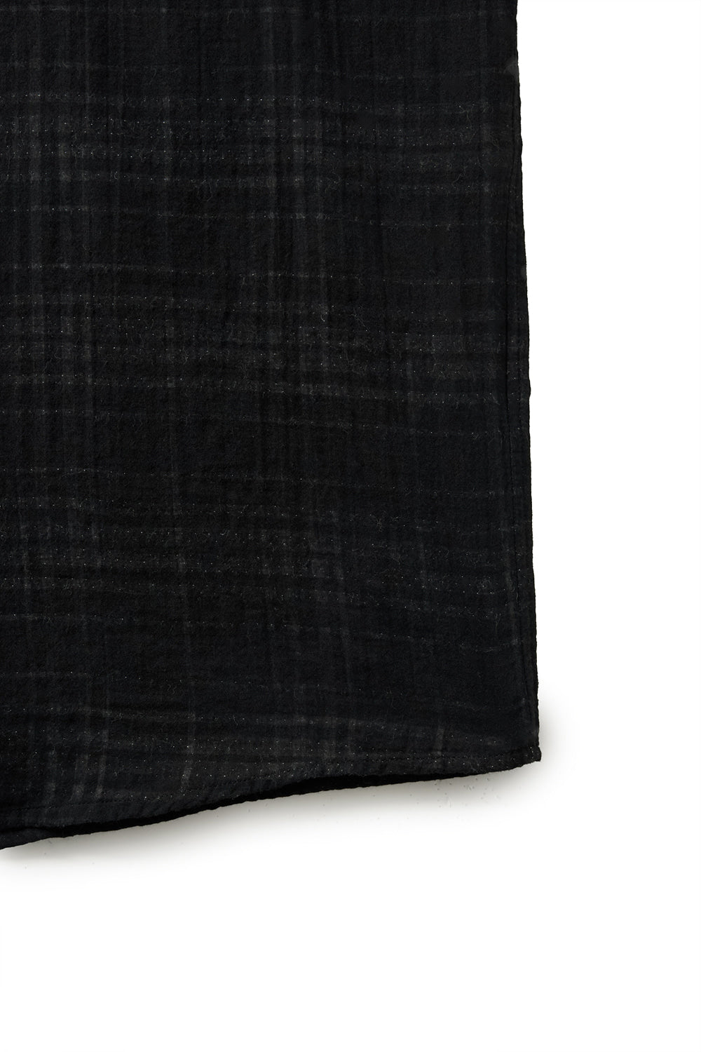 Hatchingroom - Shadow Check Shirt Tartan Check (Black) product image 8 | TRAB K-Fashion Australia