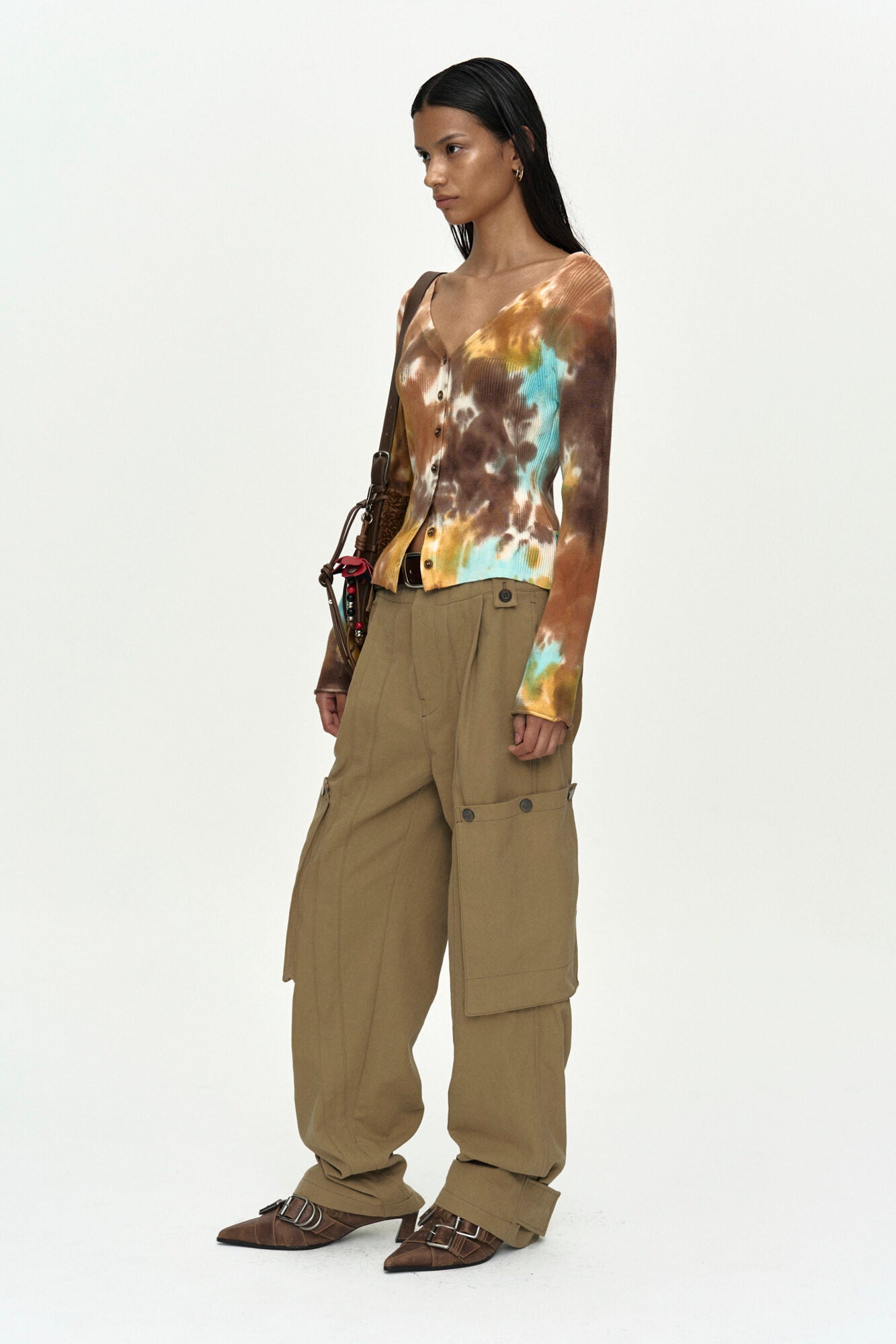 Andersson Bell - Utility Cargo Pants (Beige) product image 9 | TRAB K-Fashion Australia