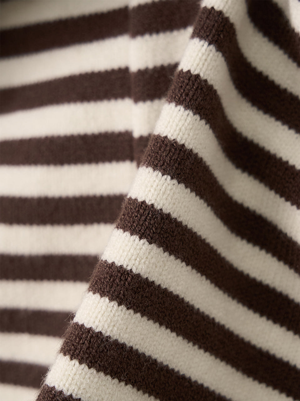 Kijun - Stripe Knit Shorts (Brown) product image 13 | TRAB K-Fashion Australia