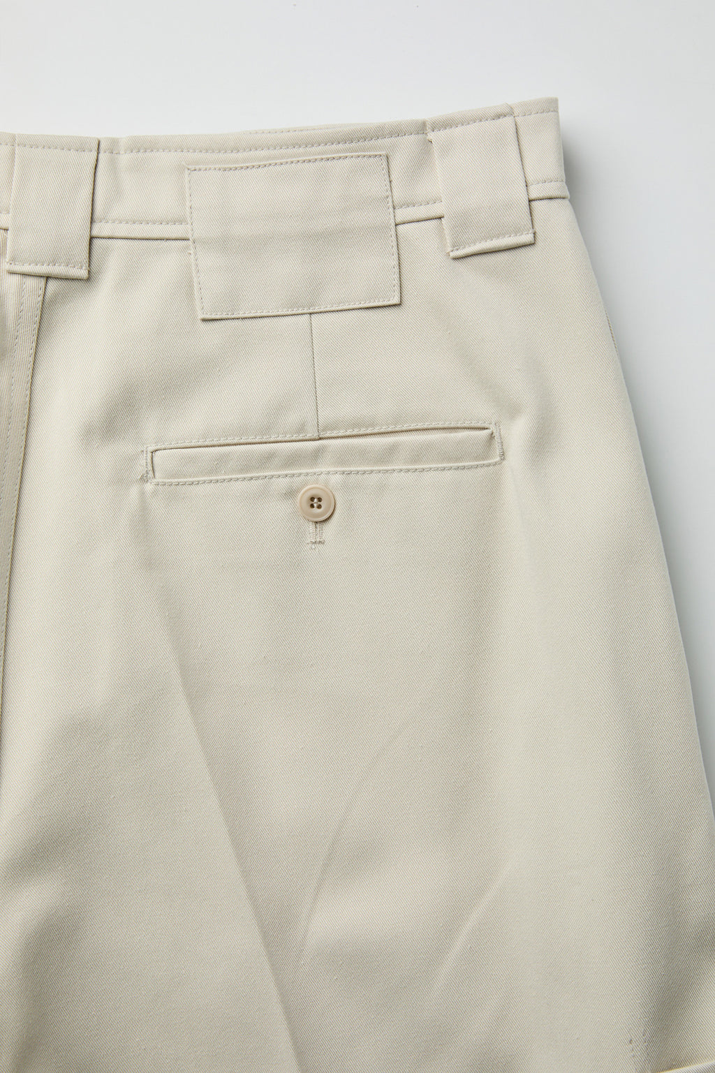 Coor - Cotton Blend Stitch Pointed Bermuda Pants (Sand Beige) product image 6 | TRAB K-Fashion Australia