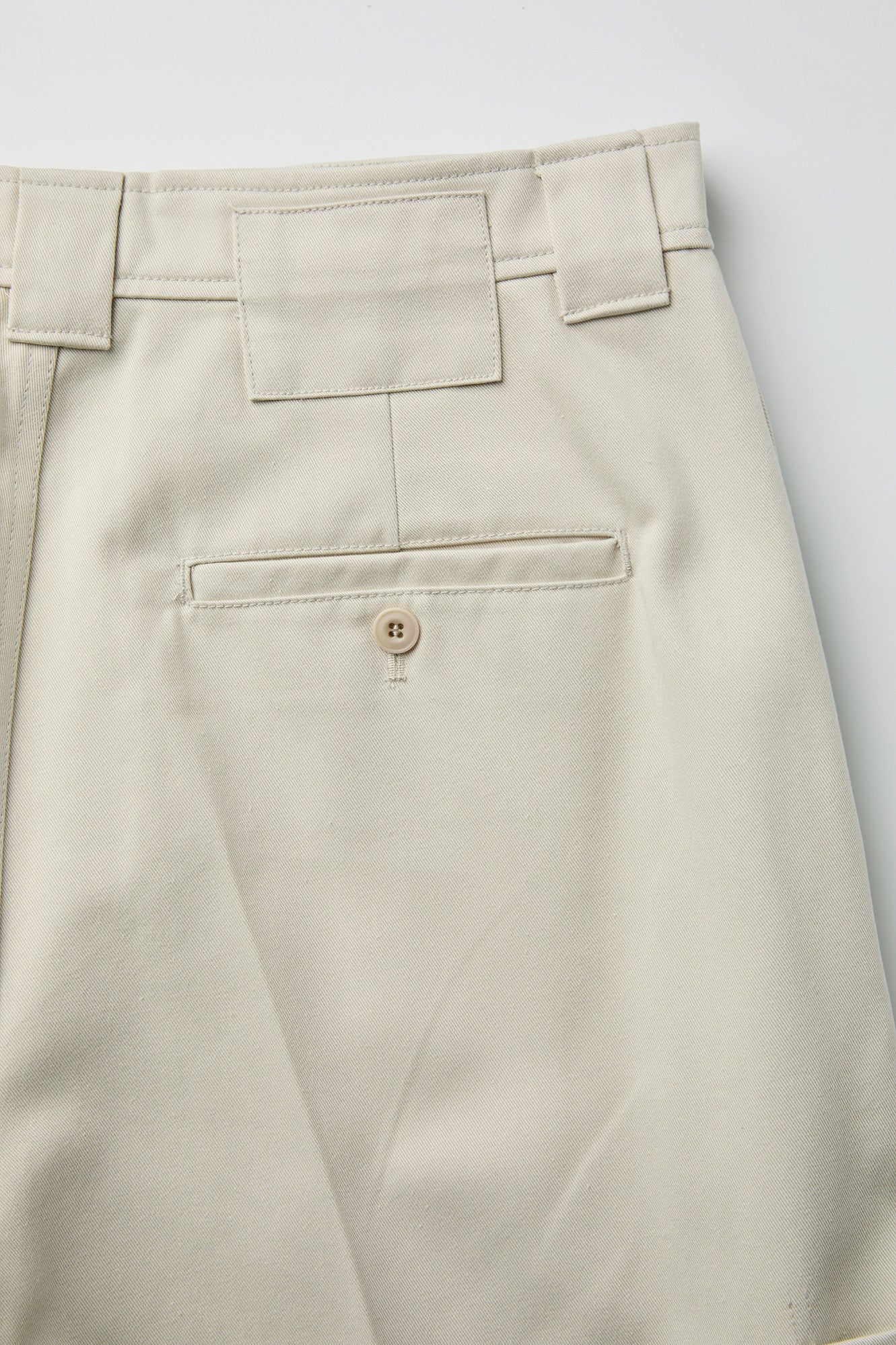 Coor - Cotton Blend Stitch Pointed Bermuda Pants (Sand Beige) product image 6 | TRAB K-Fashion Australia