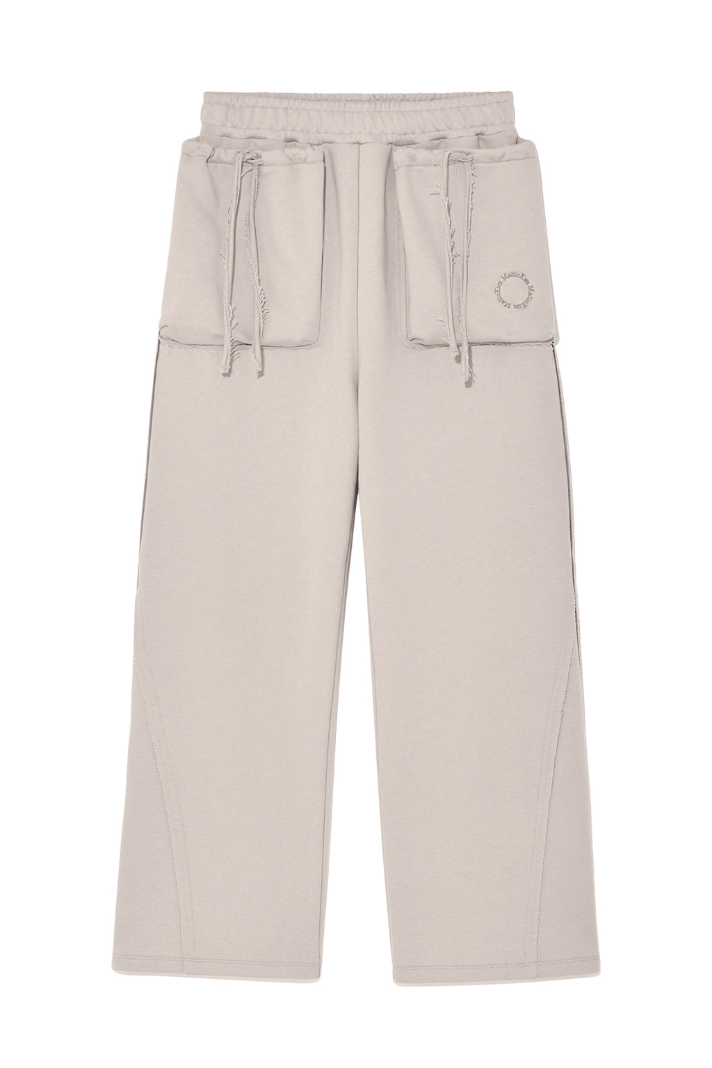 Matin Kim - Volume Pocket Sweatpants (Beige) product image 1 | TRAB K-Fashion Australia