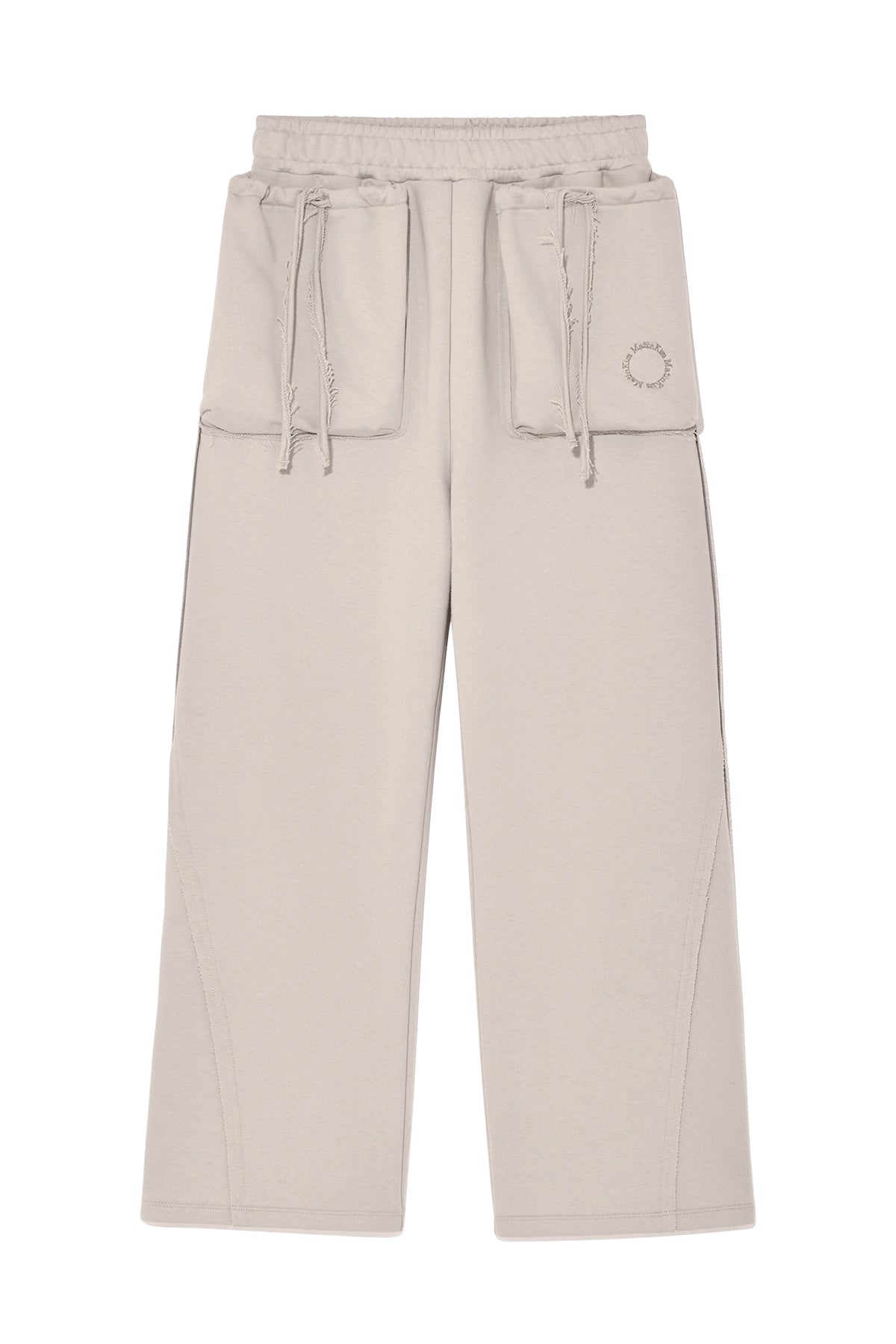 Matin Kim - Volume Pocket Sweatpants (Beige) product image 1 | TRAB K-Fashion Australia