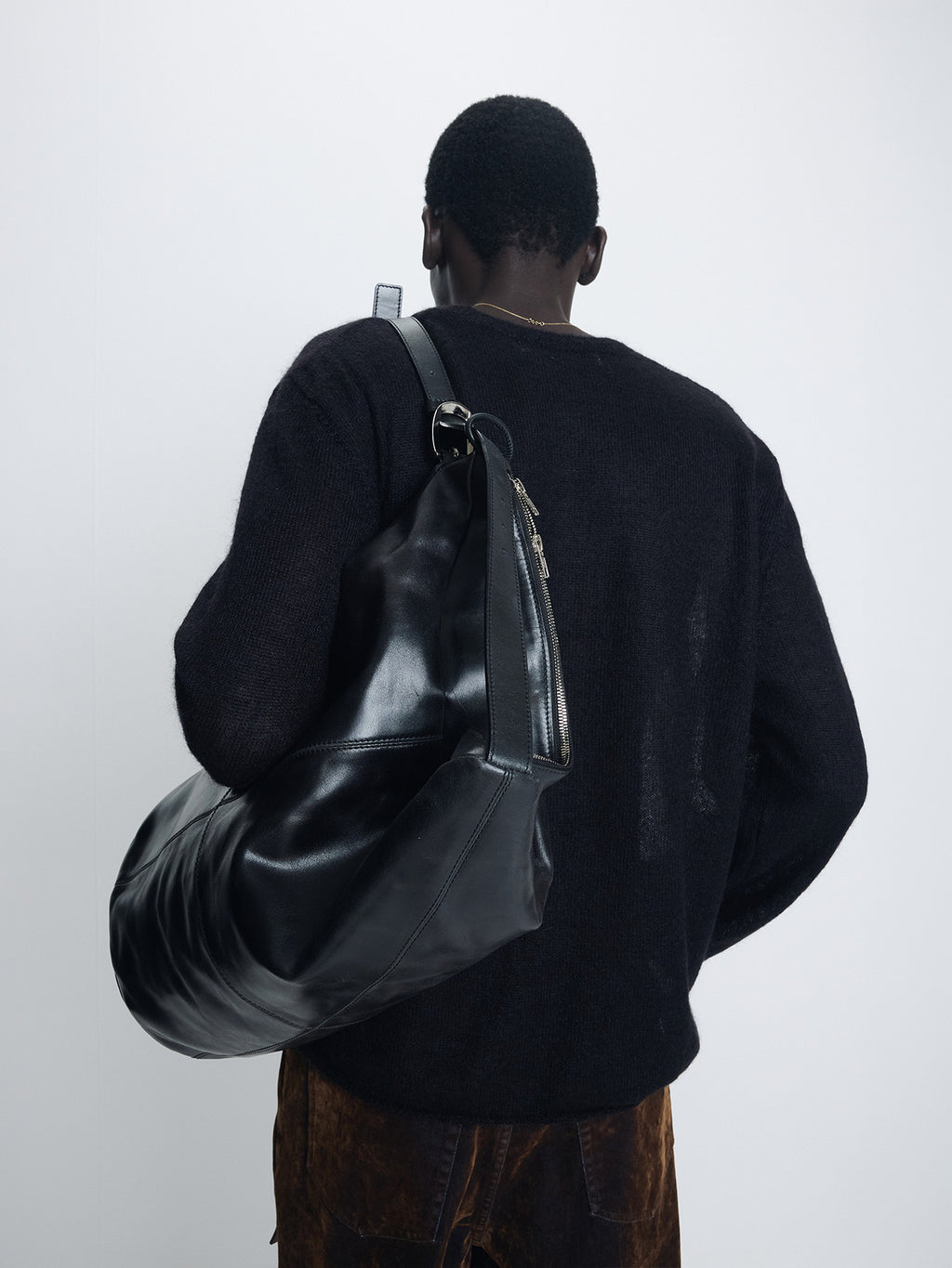Tonywack - Kid Mohair Raw Knit (Black) product image 5 | TRAB K-Fashion Australia