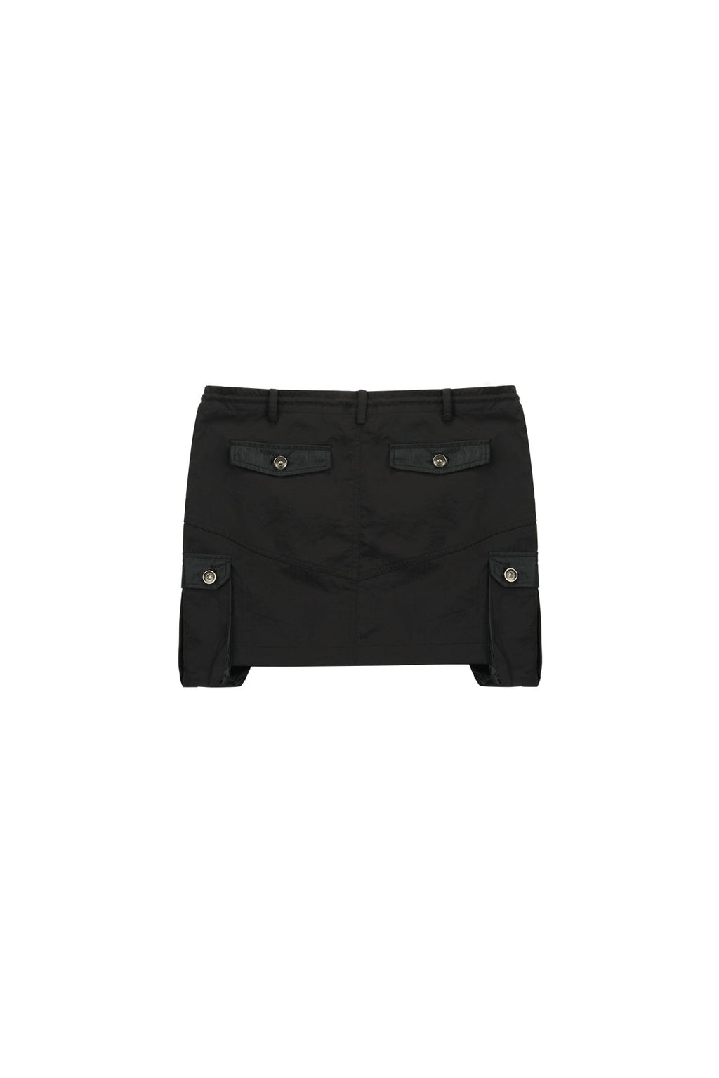 Matin Kim - Cargo Mini Skirt (Charcoal) product image 2 | TRAB K-Fashion Australia