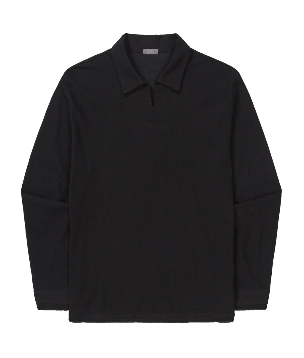 XLIM - Ep.9 01 Polo Shirt (Black) product image 5 | TRAB K-Fashion Australia