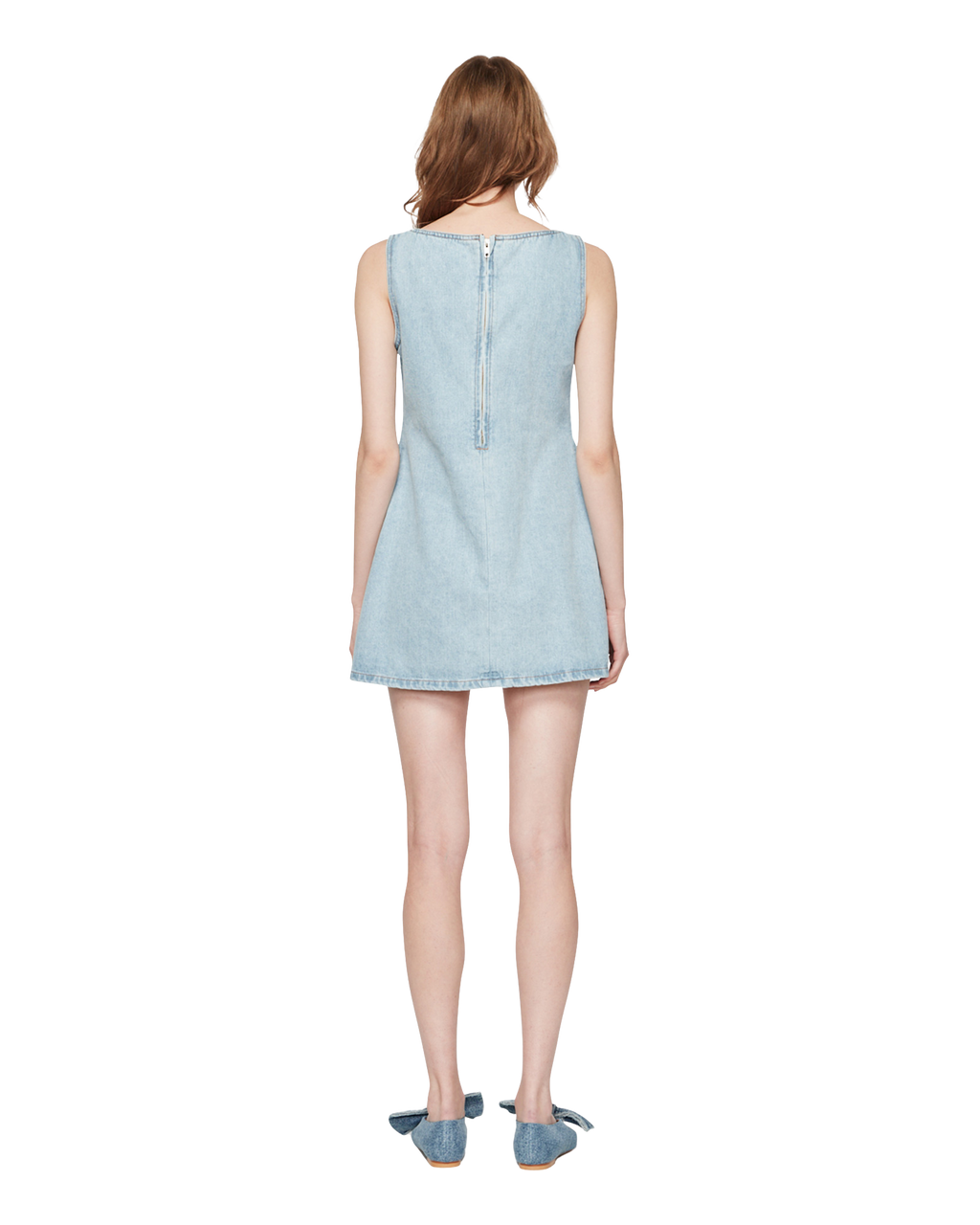 Kimhe Kim - Emma Denim Mini Dress (Sky Blue) product image 4 | TRAB K-Fashion Australia