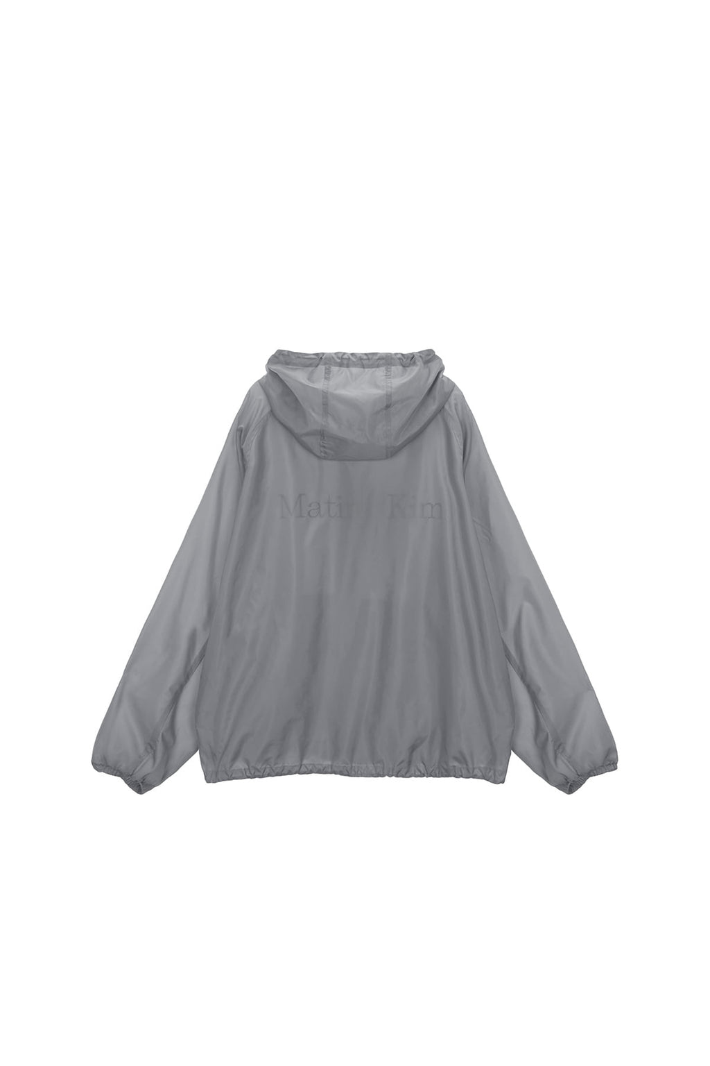 Matin Kim - Light Hoody Windbreaker (Grey) product image 2 | TRAB K-Fashion Australia