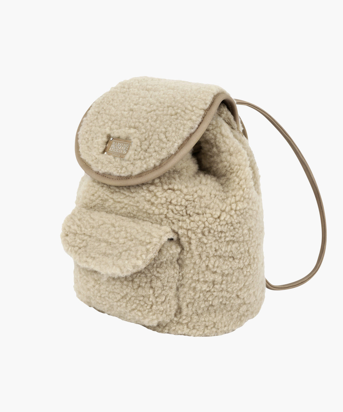 Marithe & Francois Girbaud - Classic Logo Mini Backpack (Beige) product image 2 | TRAB K-Fashion Australia