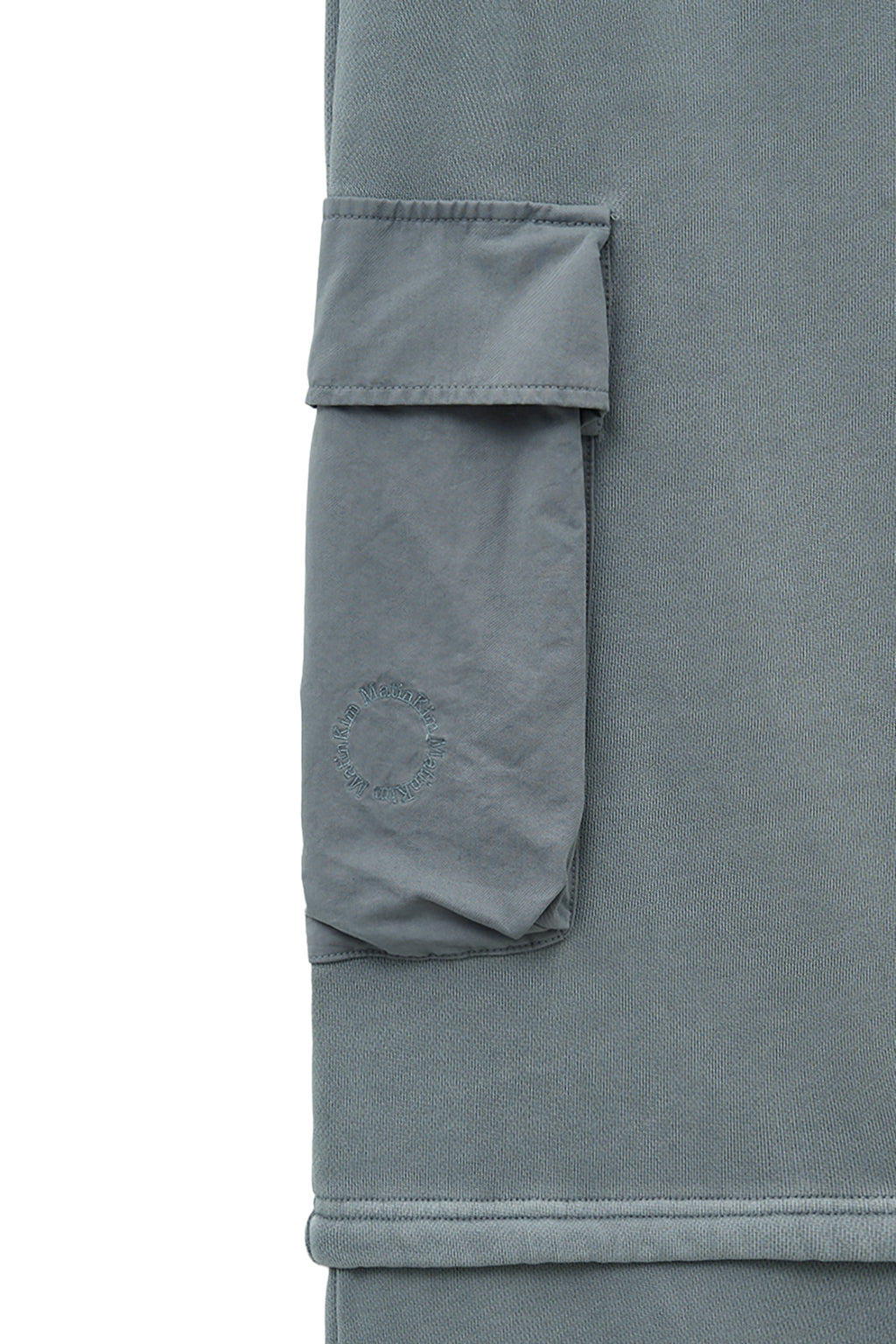 Matin Kim - [Pre-Order – Ships November 5] Pigment Dyed Cargo Pants (Light Grey) product image 5 | TRAB K-Fashion Australia