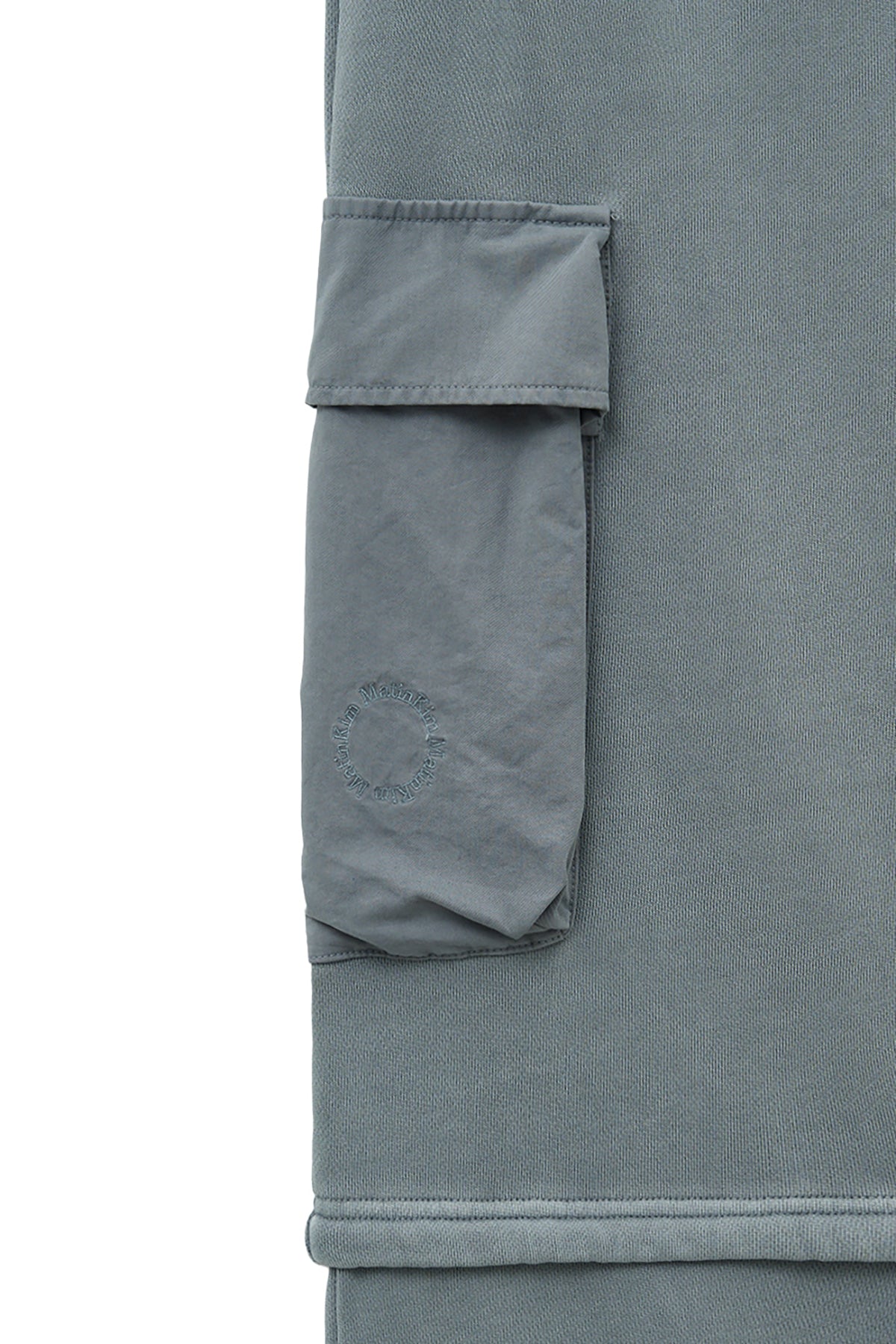 Matin Kim - [Pre-Order – Ships November 5] Pigment Dyed Cargo Pants (Light Grey) product image 5 | TRAB K-Fashion Australia
