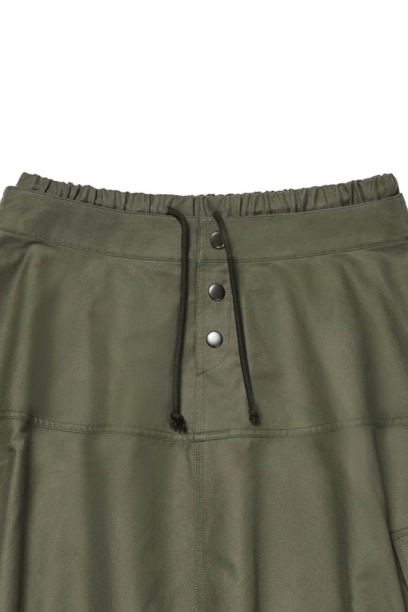 Deinet - Double Layered Waist Skirt (Khaki) product image 15 | TRAB K-Fashion Australia