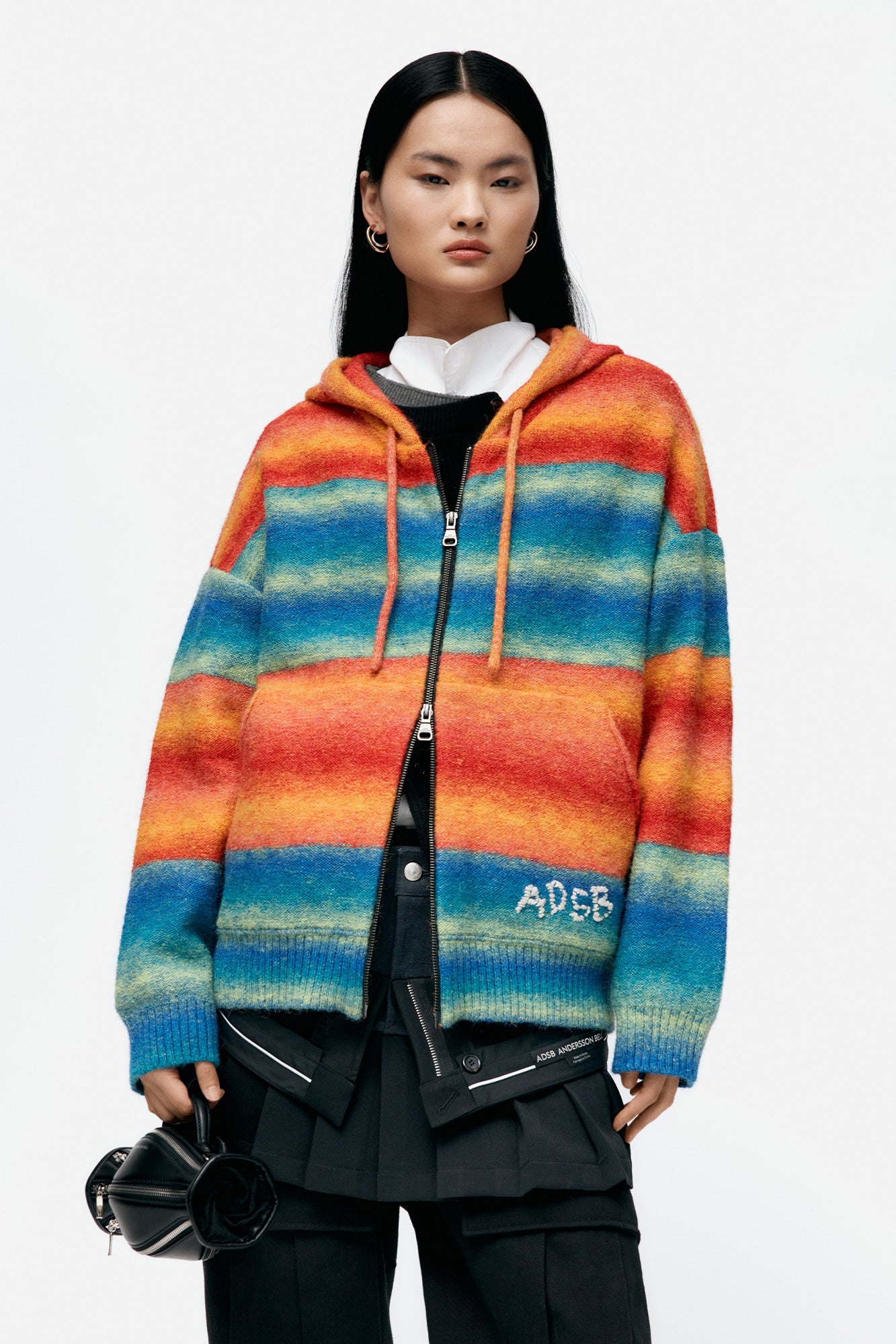 Andersson Bell - Unisex Multi Gradient Hoodie (Multi) product image 10 | TRAB K-Fashion Australia