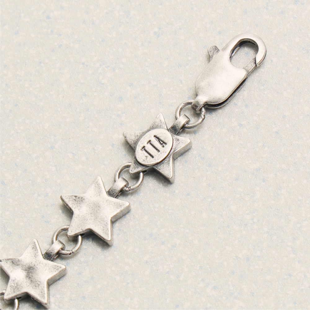 Towtow Archive - Tata Star Link Bracelet Silver Burnish (OC) product image 3 | TRAB K-Fashion Australia