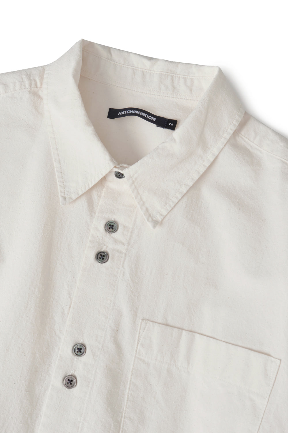 Hatchingroom - Rana Shirt Silk Nep (Ecru) product image 3 | TRAB K-Fashion Australia