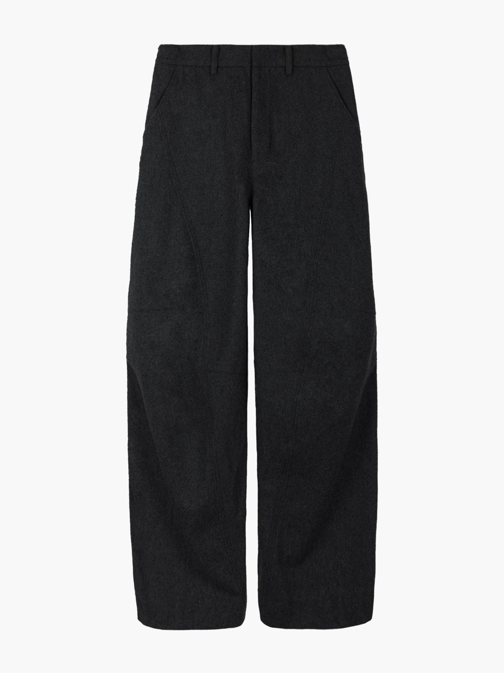 Jiyong Kim - Wool Dart Trousers (Black) product image 9 | TRAB K-Fashion Australia