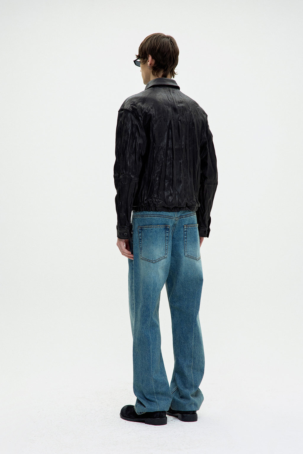 Coor - Vegetable Swingtop Pleated Wash Jumper (Black) product image 4 | TRAB K-Fashion Australia