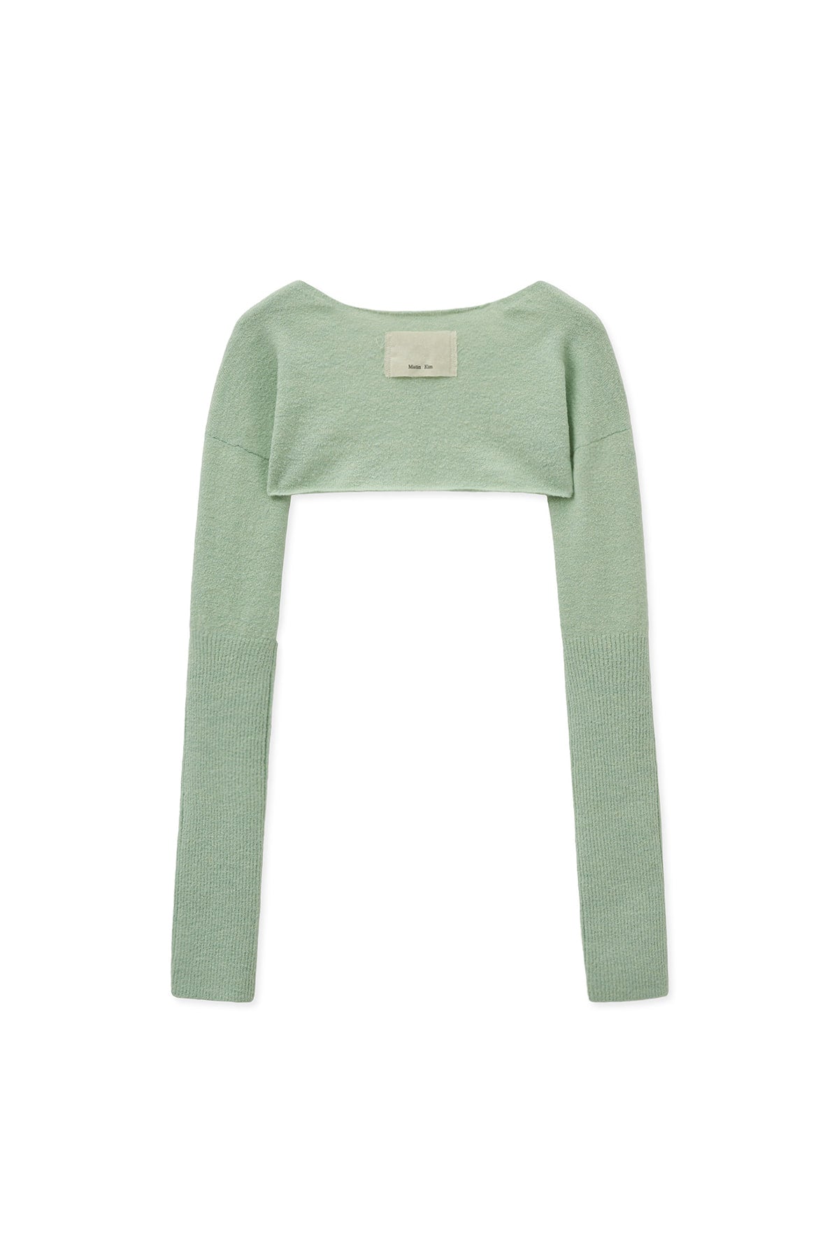 Matin Kim - Bolero Knit Muffler (Light Green) product image 2 | TRAB K-Fashion Australia